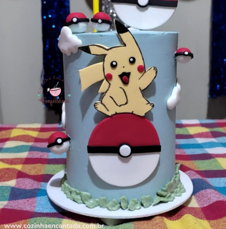 11 ideias de Pokemon  aniversário pokemon, bolos pokemon, festa infantil  pokemon